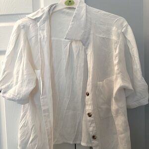 SUNBURST KISS BUTTON DOWN